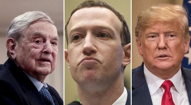 Soros Goes All In Against Mark Zuckerberg With Trump-Facebook Conspiracy Theory