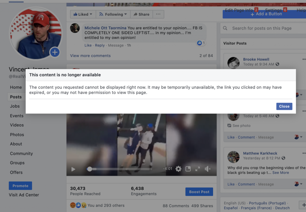 Shocking Video Showing the Truth About Black on Black and Black on White Crime, Gets Censored Immediately by Facebook