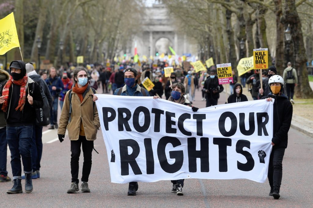 Protests in the UK and Brussels Against Brutal Government Oppression