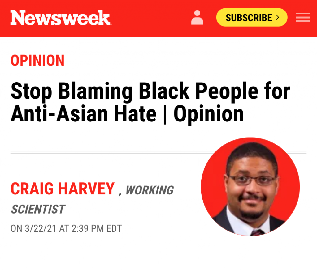 The Anti-Asian Attacks are the Pre-Show for Mass Anti-White Attacks