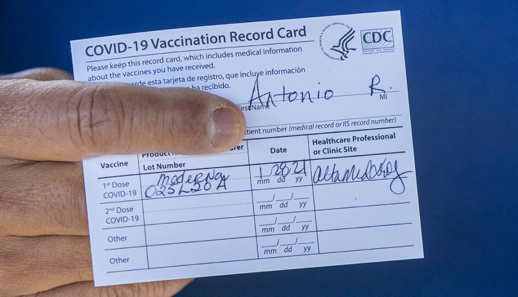 FBI Threatens People Who Fake Coronavirus Vaccine Certificate