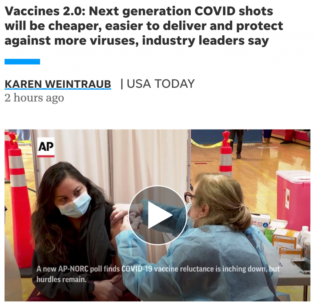 Media Announces Infinite Barrage of Genetic Mutant “Vaccines”