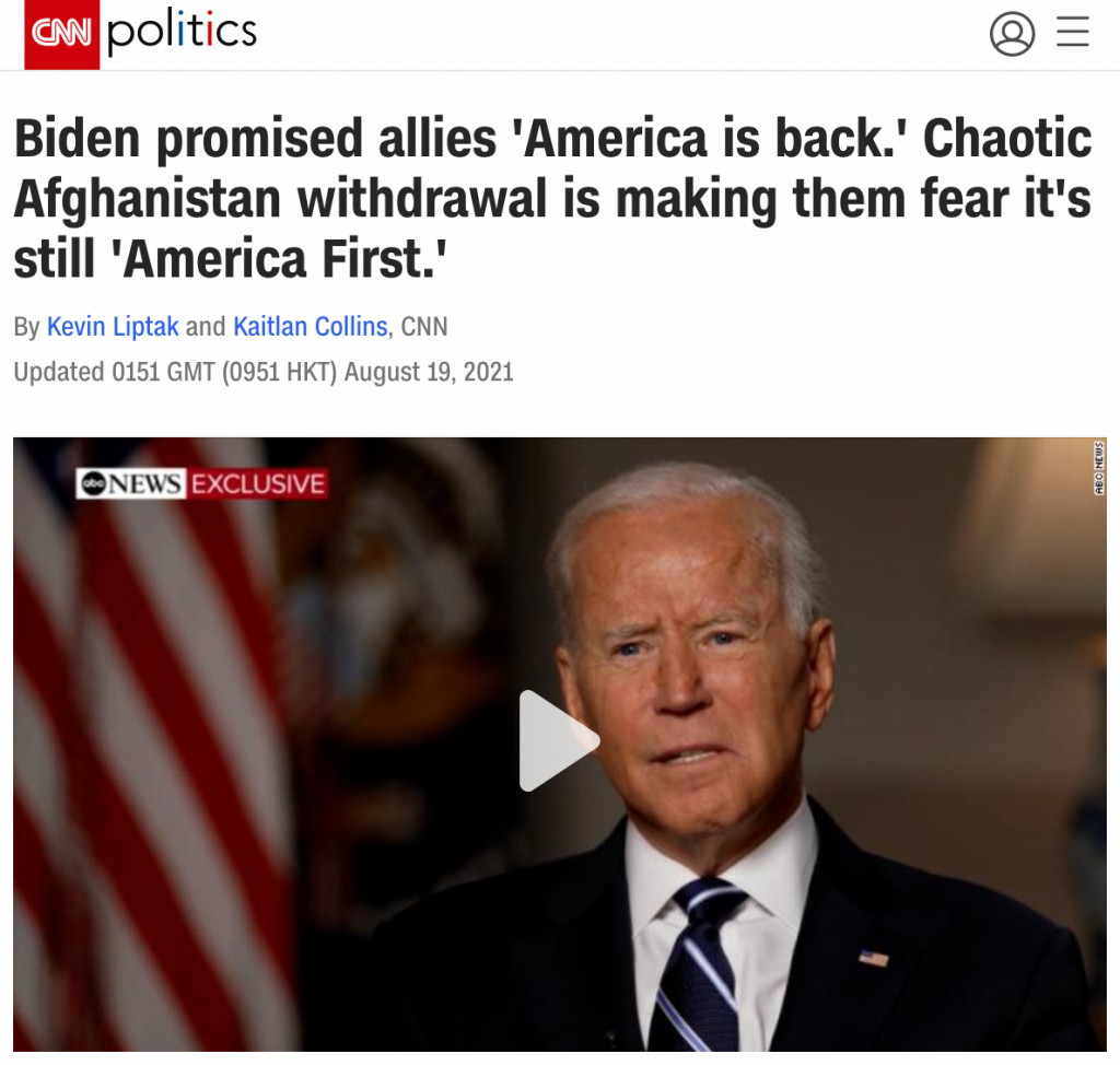 CNN Throws Joe Biden Under the Bus!