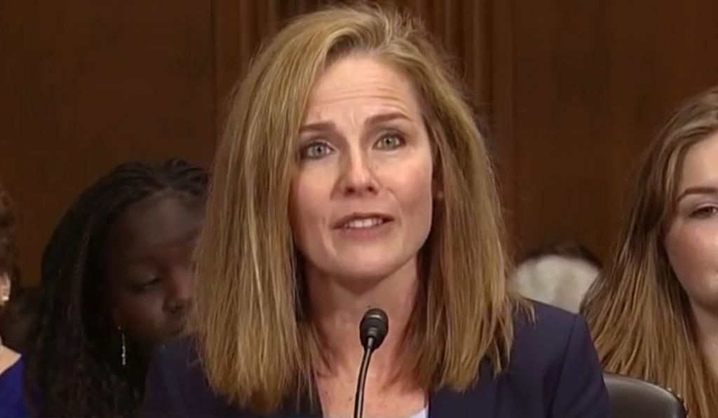 “Judge” Amy Coney Barrett AKA Amy Cummy Barslut Denies Anti-Vaxxers Their Day in Court