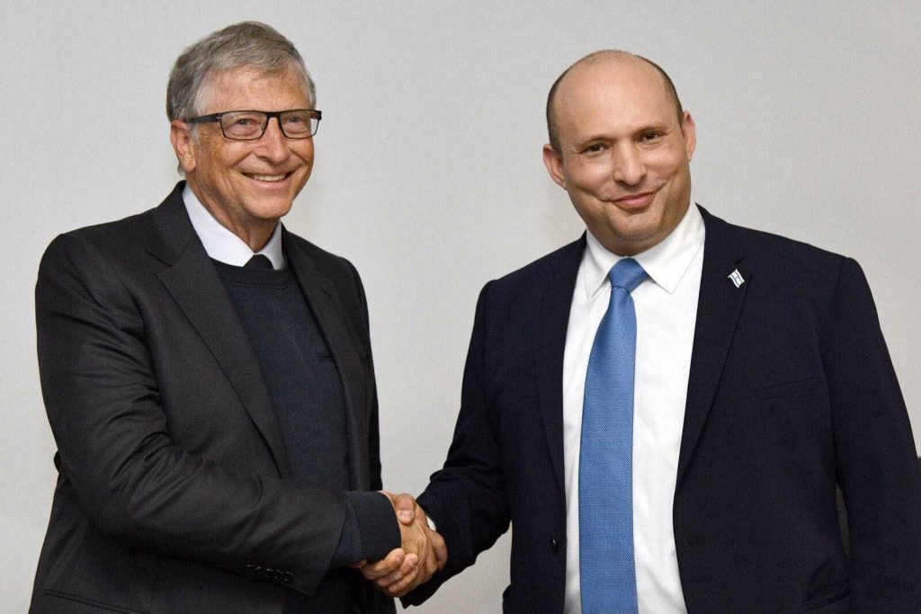 Israeli PM Pledges to Help Bill Gates Change the Weather