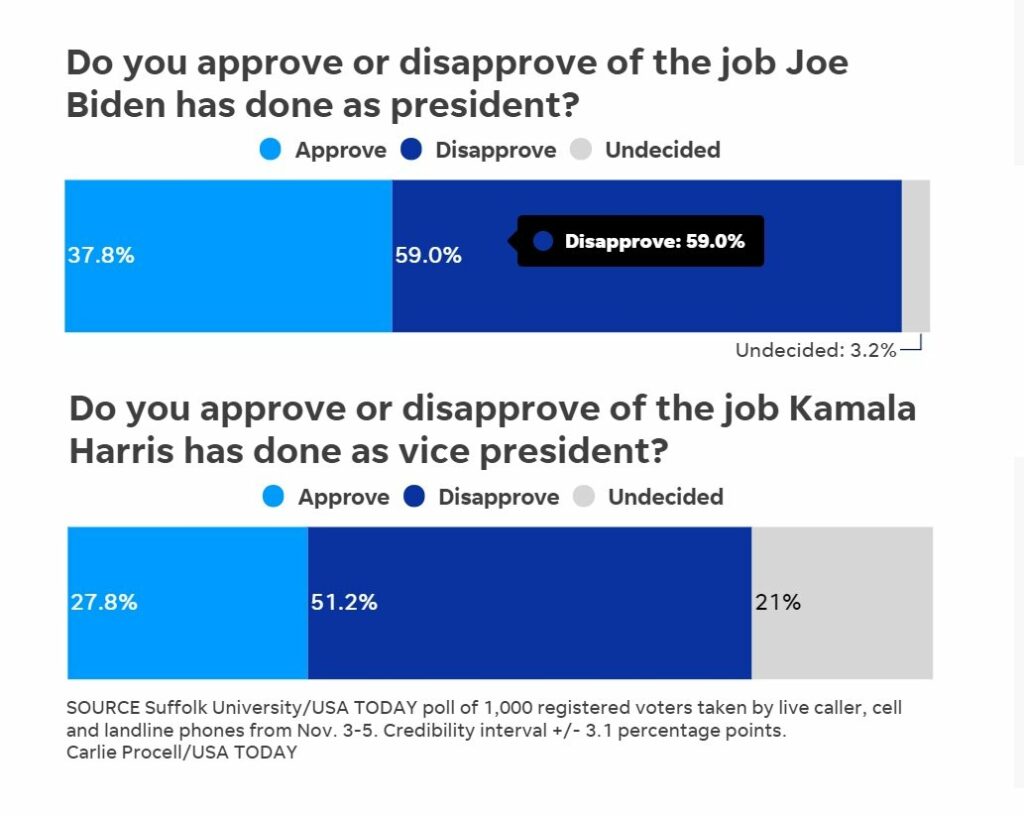 Kamala Harris Is Most Unpopular VP EVER; Even More Disliked Than Dick Cheney