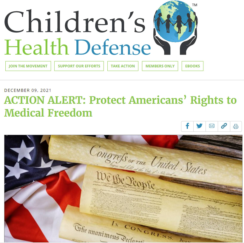 ACTION ALERT: Protect Americans’ Rights to Medical Freedom
