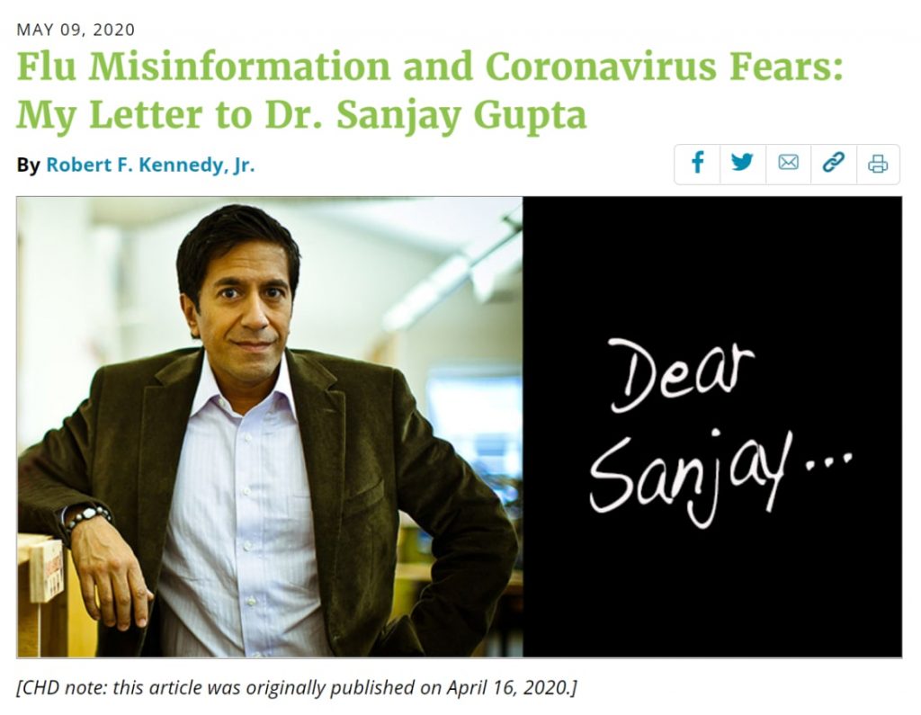 Who is the real misinformation spreader: RFK Jr or Sanjay Gupta?