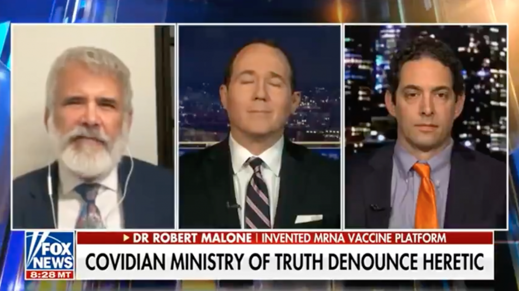 I Don’t Know Why Alex Berenson Attacked Robert Malone on Fox News – But It was Sure Weird