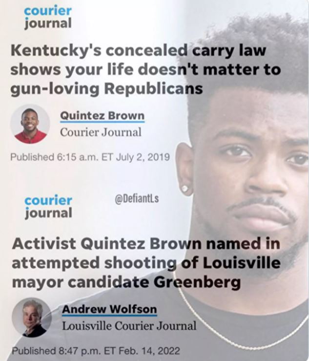 Black Lives Matter Media Darling Who Allegedly Shot Politician Campaigned Against Gun Violence