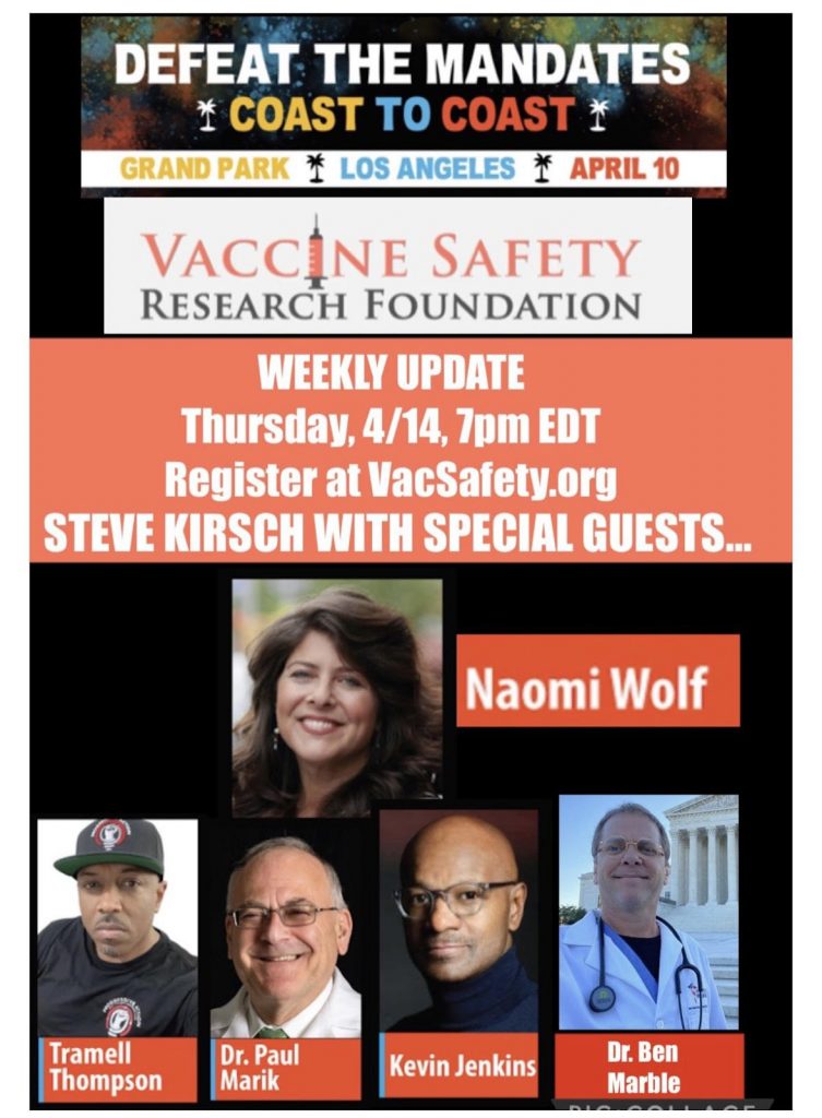 VSRF call April 14 at 7pm EST: Talk with some of the DTM speakers