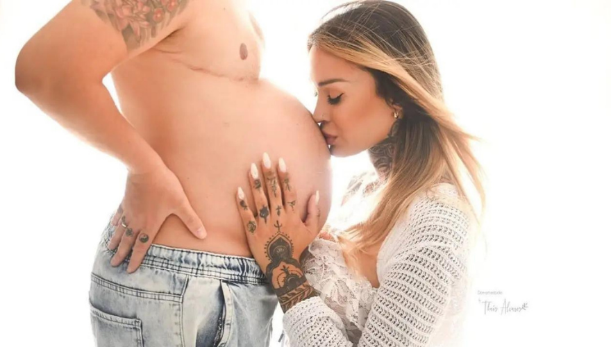 Calvin Klein Features Pregnant Trans Man For Mother’s Day Ad Campaign