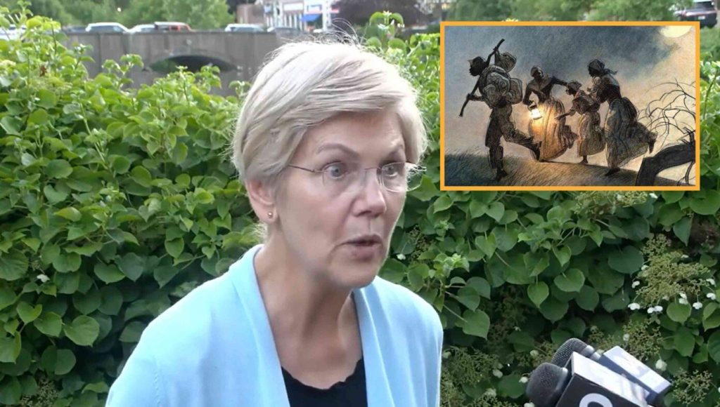 SATIRE – Warren Condemns Underground Railroad For Tricking Slaves Into Escaping