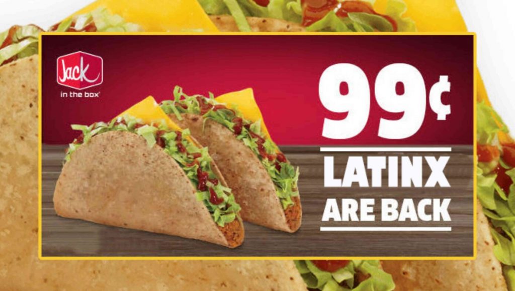 SATIRE – Jack In The Box Now Selling Two Latinx For 99 Cents