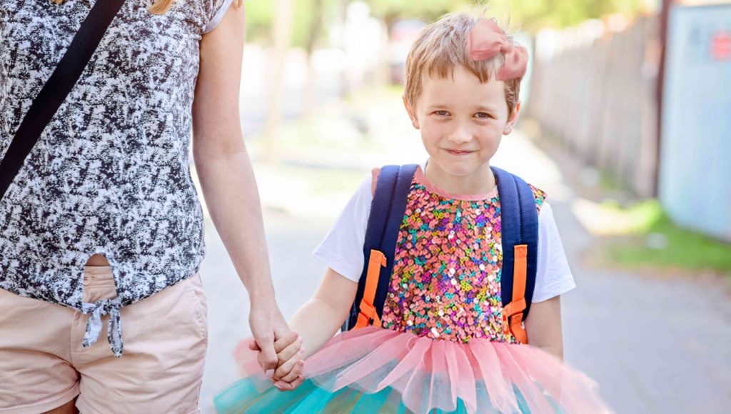 SATIRE – Sneaky Parents Dress Son Up As A Girl On First Day Of School So Teachers Will Show Him How To Be A Boy