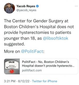 ‘Will Politifact and Yacob Reyes issue a correctio…’