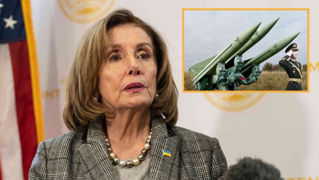 SATIRE – Pelosi Cancels Taiwan Trip Over Fears of China’s Newly Developed Vodka-Seeking Missile