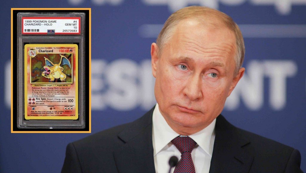 SATIRE – Putin Says He Will Only Trade Brittney Griner For A First Edition Foil Charizard