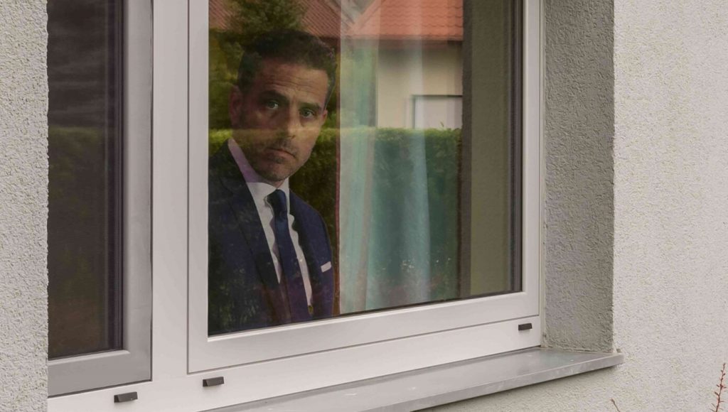 SATIRE – Hunter Biden Breathes Sigh Of Relief As FBI Raid Team Passes By His House On Way to Mar-A-Lago