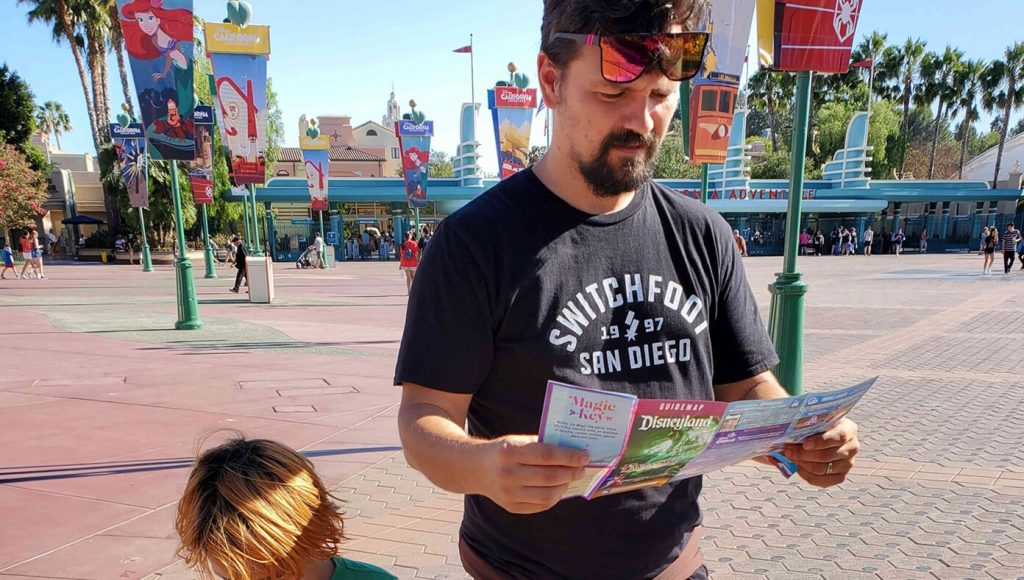SATIRE – Dad At Theme Park Surveys Map Like Hardened General Executing Battle Plan
