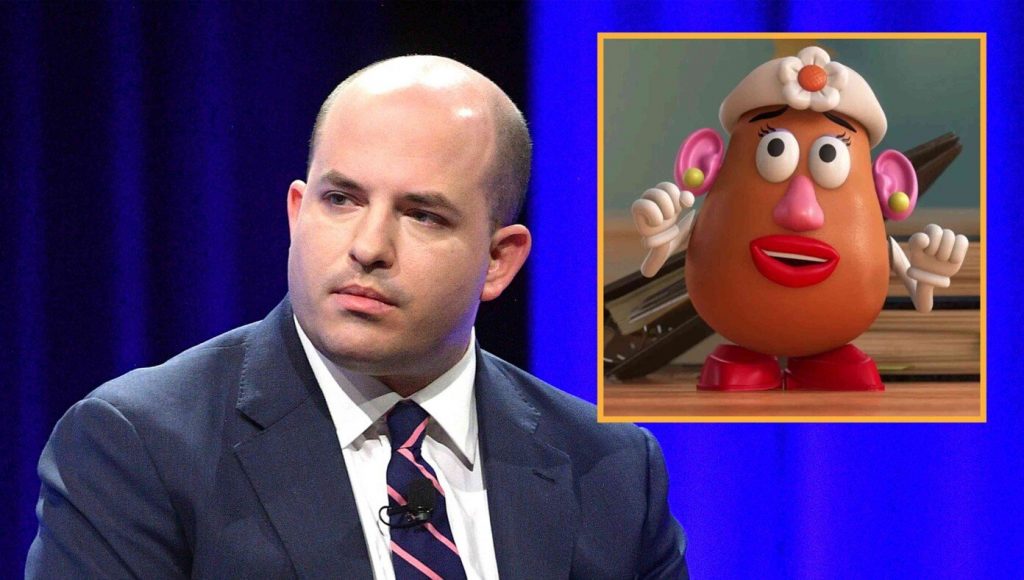 SATIRE – Stelter Forced Out At CNN After Being Accused Of Sexual Harassment By Mrs. Potato Head