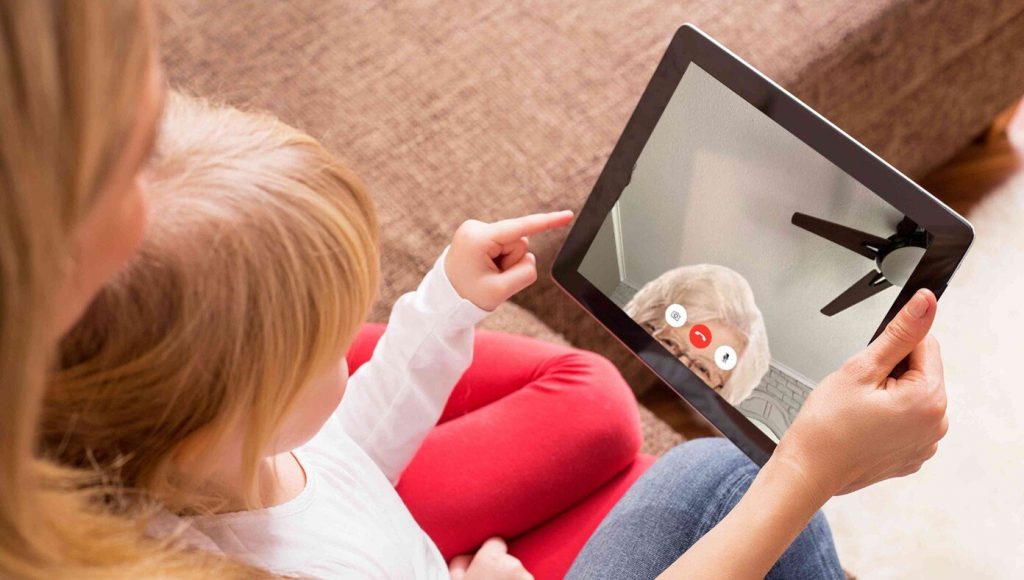 SATIRE – Family Spends Enjoyable Video Call With Grandma’s Ceiling