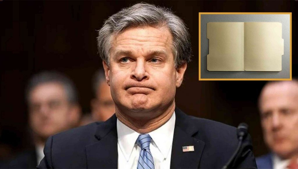 SATIRE – FBI Says The Documents In Trump’s Possession Were So Classified They Were Printed With Invisible Ink On Invisible Paper