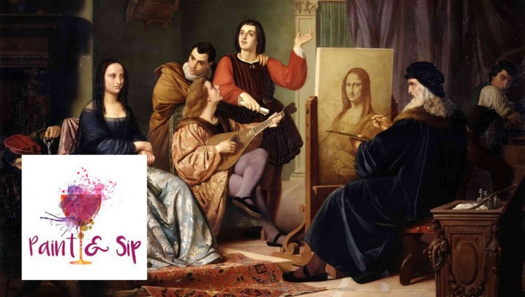 SATIRE – Scholars Believe Da Vinci Painted Mona Lisa At Fun 1-Hour Paint & Sip Event