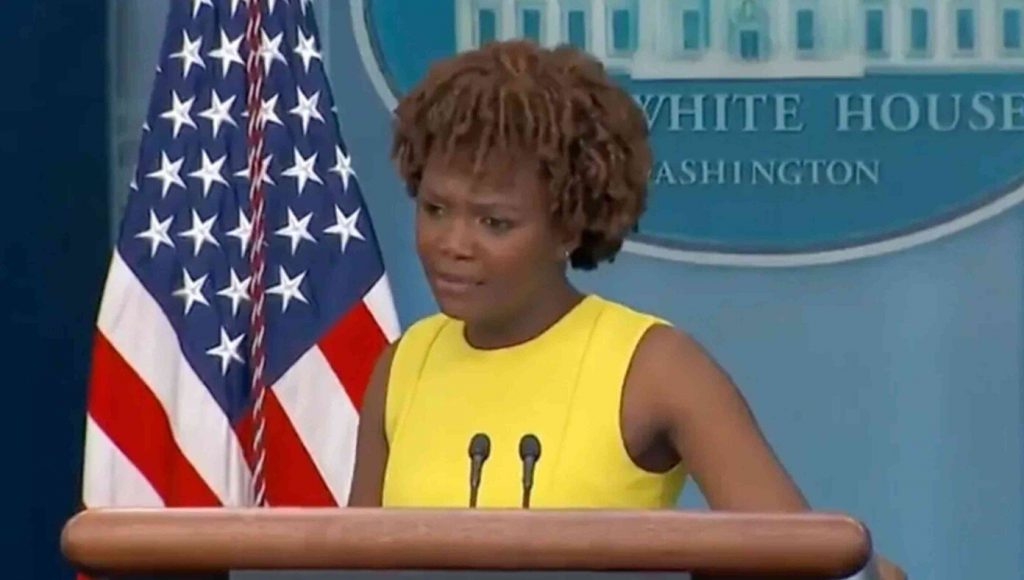 SATIRE – Press Secretary Jean-Pierre Blindsided By Journalist Asking A Question