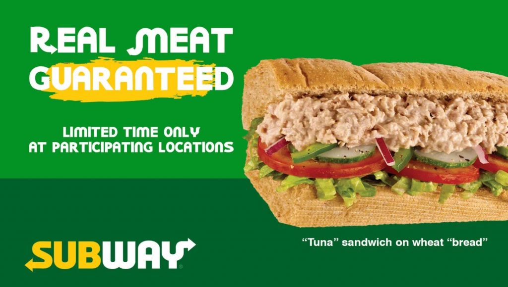 SATIRE – Subway Begins Promotional Offer Where They Will Use Real Meat For A Limited Time