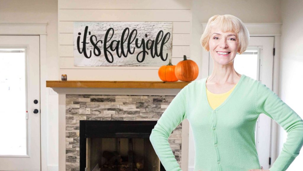 SATIRE – Authorities Remind Nation That Fall Doesn’t Officially Start Until Carol Puts Up Her Sign Reading ‘It’s Fall Y’all