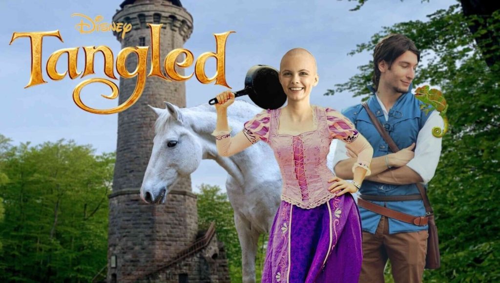 SATIRE – Disney Chooses Bald Actress to Play Rapunzel in Live-Action Remake