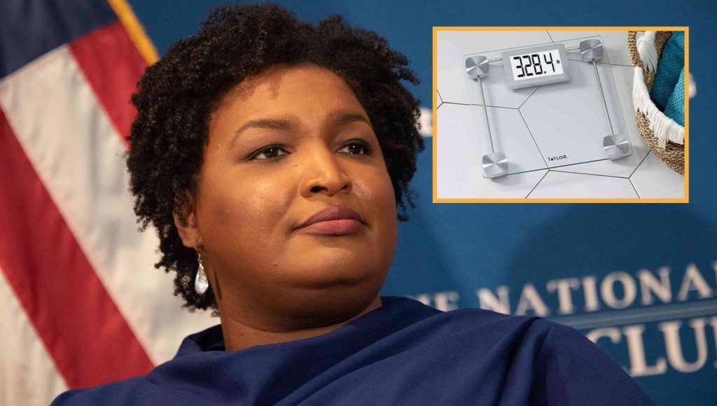 SATIRE – Stacey Abrams Claims Obesity Is Just Numbers Manufactured By Her Bathroom Scale