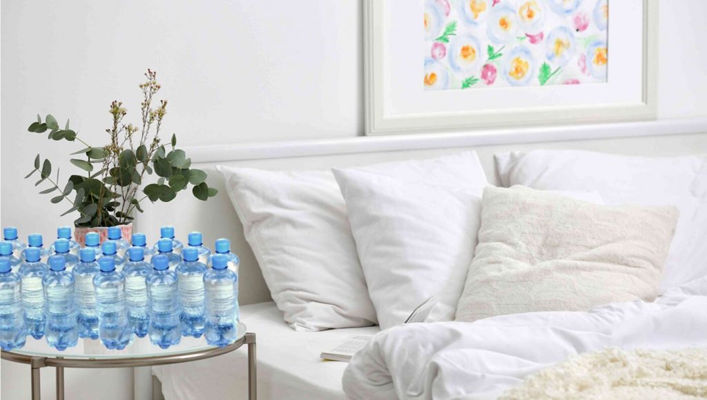 SATIRE – Drought Over After Wife Empties Water Bottles From Nightstand Into Town’s Water Supply