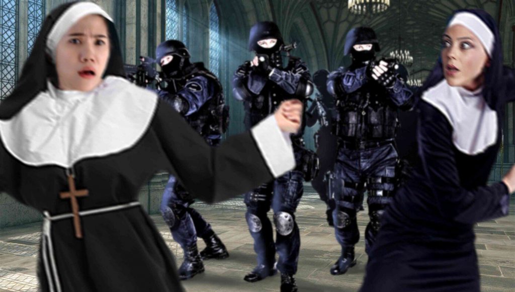 SATIRE – FBI Storms Convent To Arrest Group Of Dangerous Pro-Life Extremists