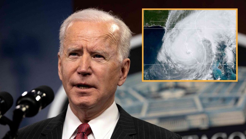 SATIRE – Biden Vows Next Hurricane To Hit US Will Be Named After A Woman Of Color