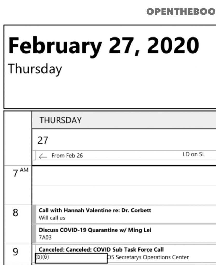 Tony Fauci was quietly discussing Covid quarantines in February 2020