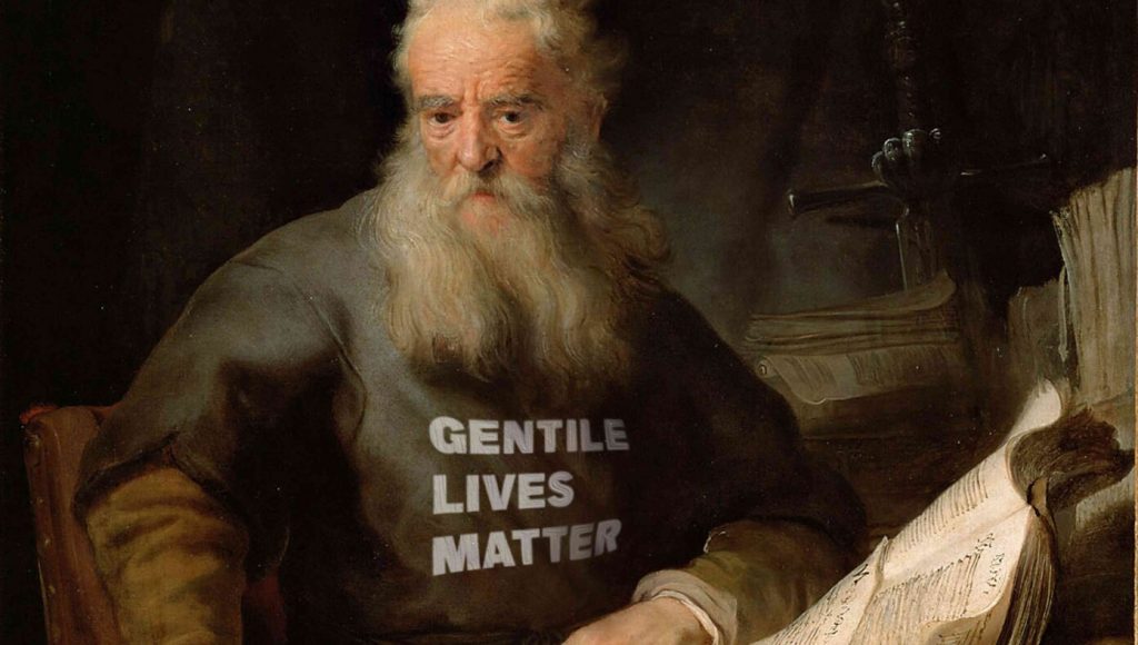 SATIRE – Apostle Paul Criticized For ‘Gentile Lives Matter’ Shirt