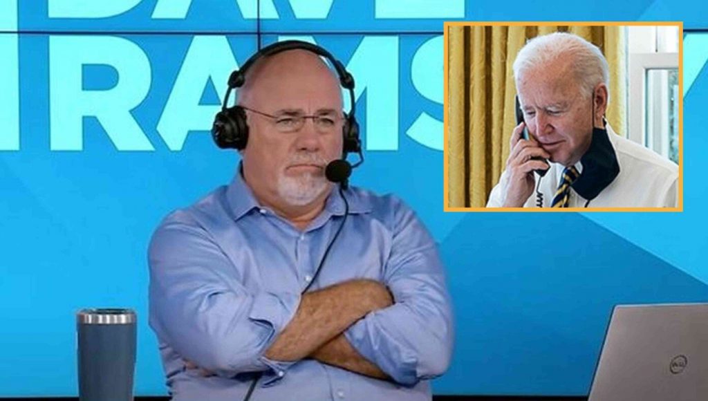 SATIRE – Biden Calls Dave Ramsey’s Radio Show For Advice On Paying Off $31 Trillion