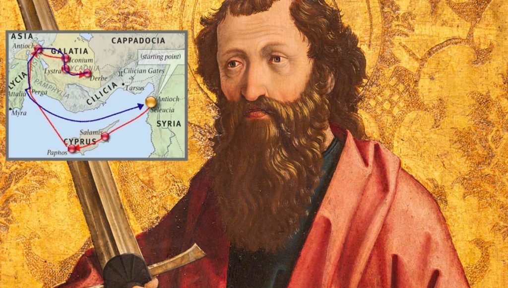 SATIRE – Scholars Now Believe Paul Used Handy Map In Back Of Study Bible To See Where He Should Go Next