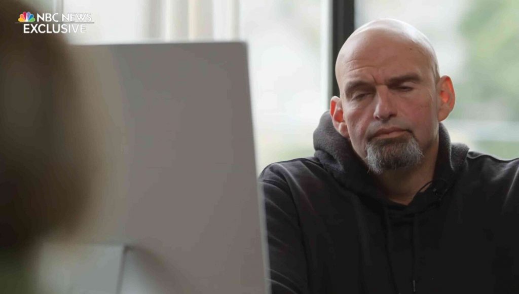 SATIRE – Asked If He Has Cognitive Ability To Be A Senator, Fetterman Blinks Twice For ‘Yes’