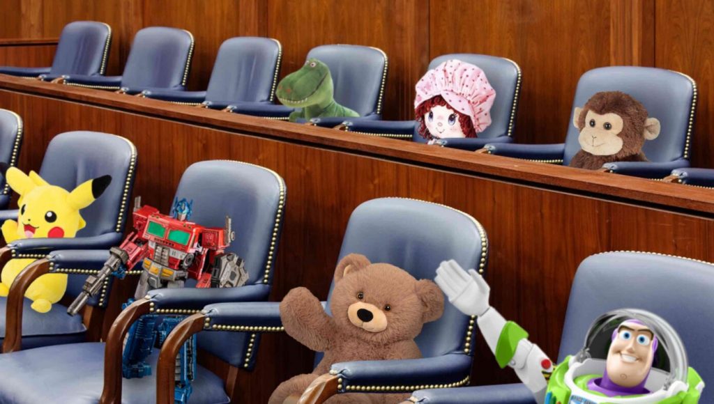 SATIRE – Jan 6 Panel Continues To Hold Hearings For Stuffed Animals And Action Figures They Arranged In Chairs