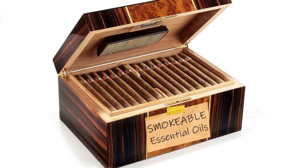 SATIRE – Husband Cleverly Rebrands Cigars As Smokeable Essential Oils