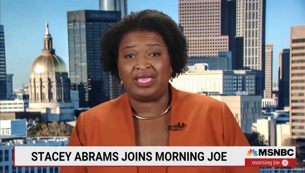 SATIRE – Stacy Abrams Explains You Can Get Your Bills Down To $0 By Killing Yourself