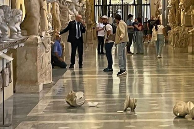 American Tourist Smashes Ancient Vatican Busts in Fit of Rage After Being Told Pope Wouldn’t Meet Him