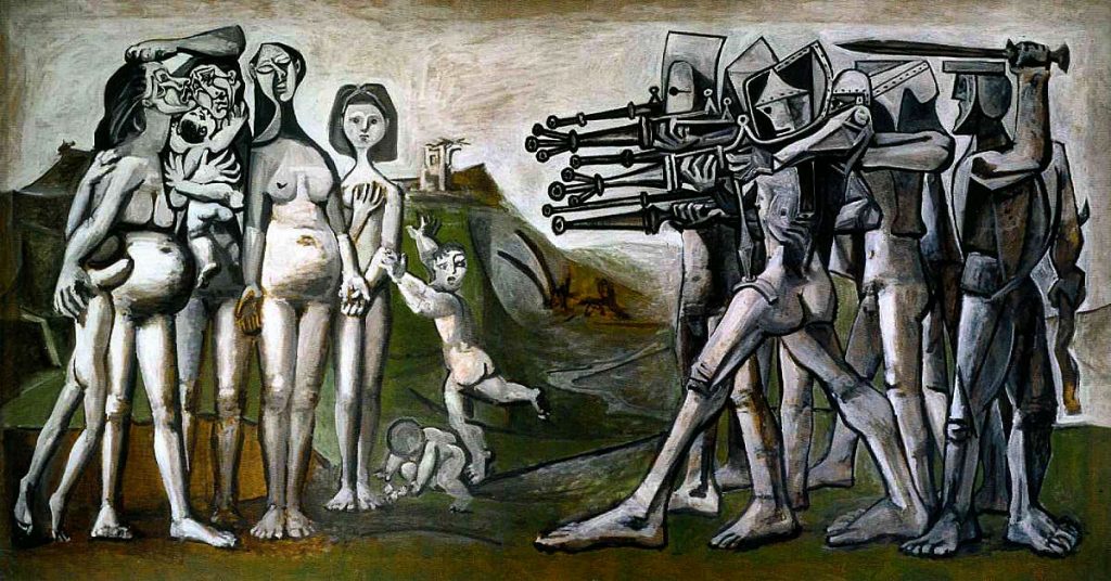Australia: Climate Cultists Glue Hands to 282 Million Dollar Picasso