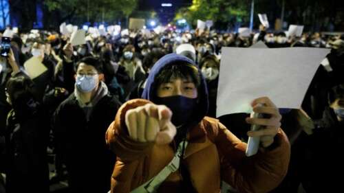 Protests Stretch China’s Censorship to Its Limits