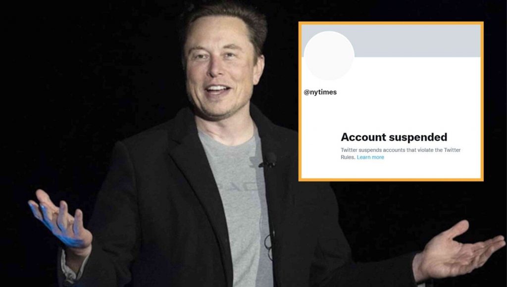 SATIRE – Following Through On Commitment To Address Twitter Disinformation, Elon Suspends New York Times