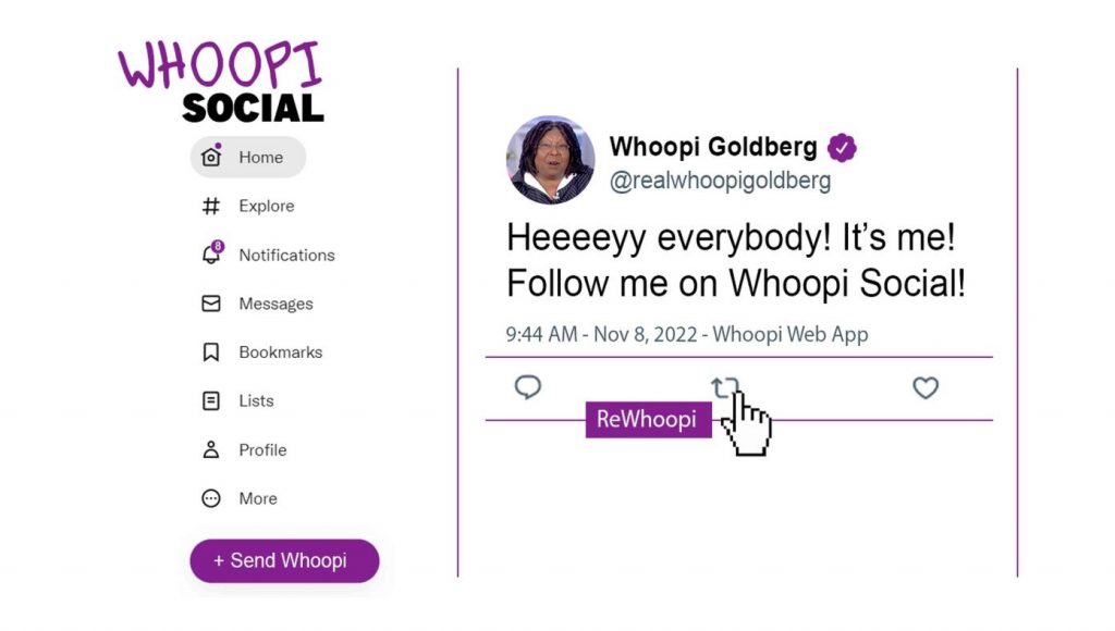 SATIRE – Whoopi Goldberg Launches New Social Site ‘Whoopi Social’