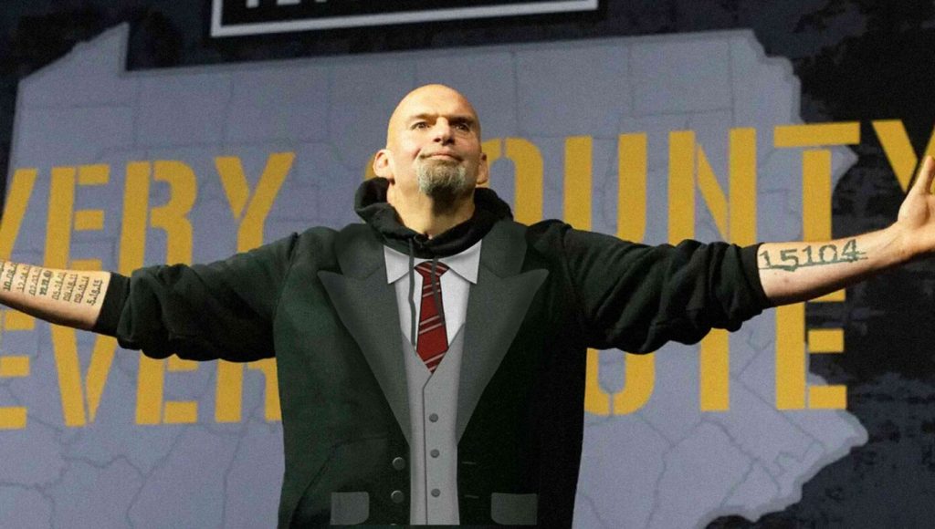 SATIRE – Fetterman Prepares For Senate Job With New Dress Hoodie